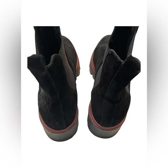 Antonio De Faria Suede Leather Chelsea Boots Platform Lug Sole...Size 8 - Picture 6 of 14